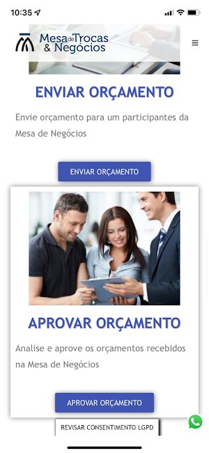 Mesa de Negocios Screenshot 0