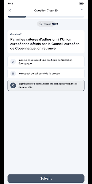 Secretaire Administratif QCM Screenshot 2