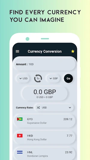Currency Converter Screenshot 2