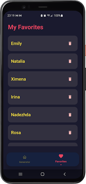Random Name Generator Screenshot 3
