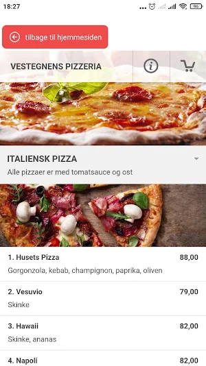 Vestegnens Pizzeria Screenshot 1