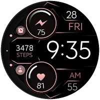 Dream 126 rose gold watch face