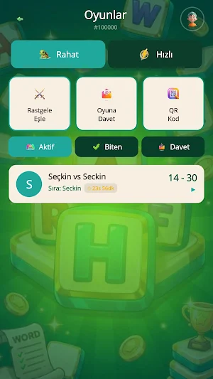 Harftaş - Word Mahjong Puzzle Screenshot 3