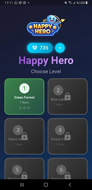 Happy Hero Screenshot 1