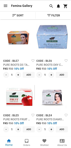 Femina Gallery: Wholesale App Screenshot 1
