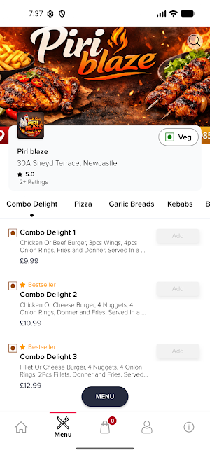 Piri blaze Screenshot 2