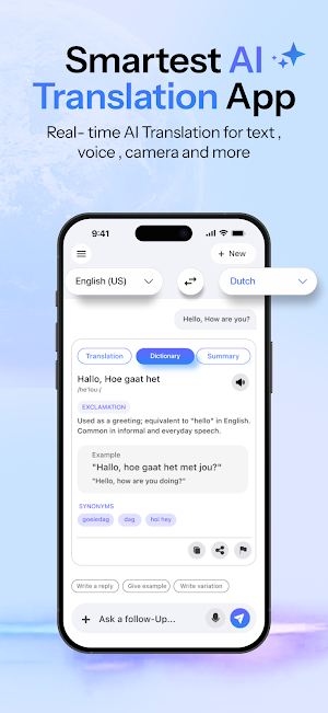 AI Translator: Chat & Learn Screenshot 0