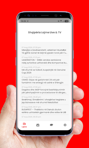 Shqipri Lajme |Albania TV Live Screenshot 0