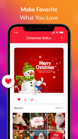 Christmas Daily Video Status Screenshot 2
