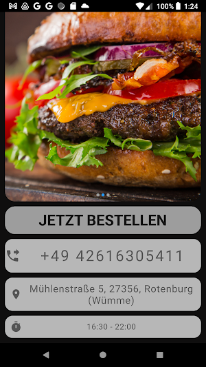 Pizza La Piazza Rotenburg Screenshot 1
