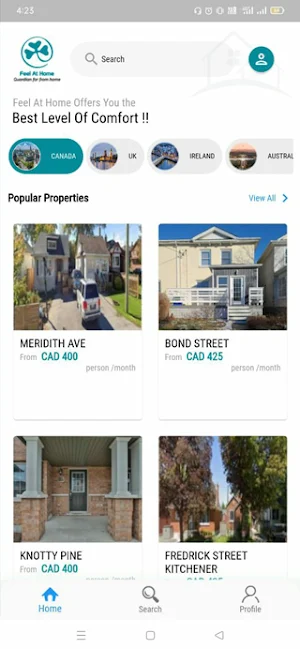 Feel At Home Screenshot 1
