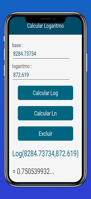 Logarithm Calculator Screenshot 1