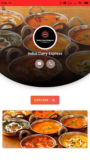 Indus Curry express Screenshot 0
