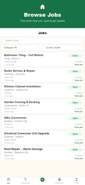 Tradesmarket Screenshot 1