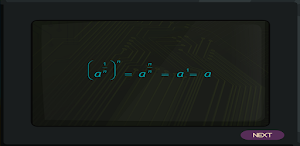 Simplify Exp wth Rational Exp Screenshot 1