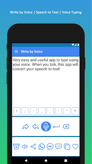 Write by Voice - Voice Typing Screenshot 2