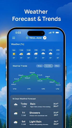 Live Weather Forecast & Alerts Screenshot 1