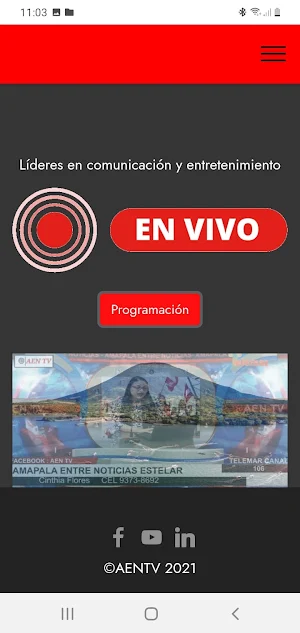 AENTV Producciones Screenshot 0