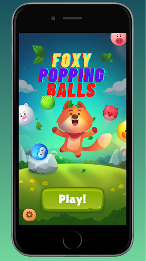 Foxy Popping Balls. Screenshot 0