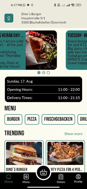 Dino's Burger Seekirchen Screenshot 3