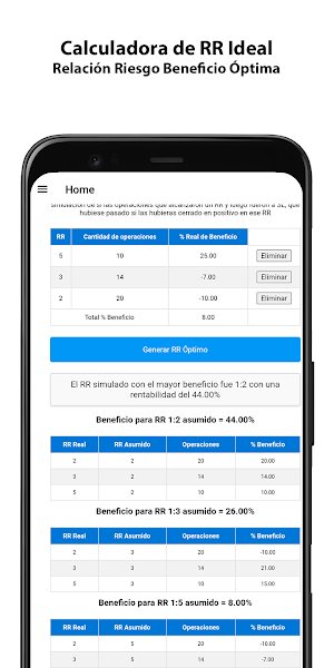 Calcutrader Trading Rentable Screenshot 2