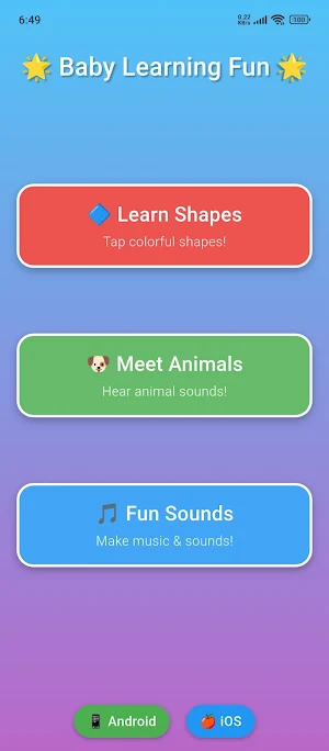 Baby Sound Games Screenshot 0