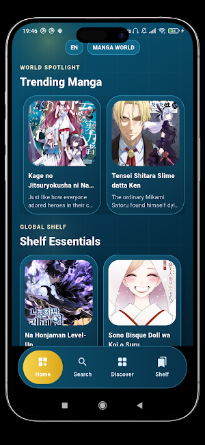 Manga World : Manga & Comics Screenshot 1