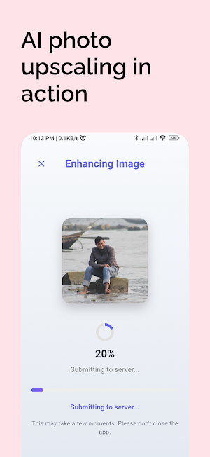 LuminaFace: AI Face Enhancer Screenshot 2