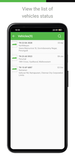 Tracker Screenshot 2