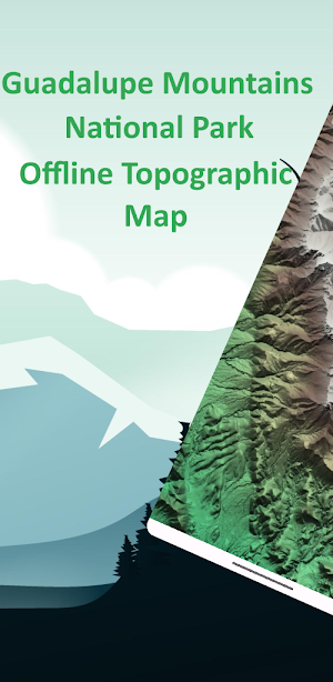 Guadalupe Mountain Offline Map Screenshot 0