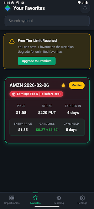 Option Lens Screenshot 1