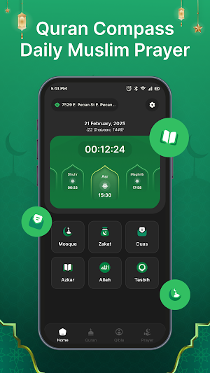 Muslim Prayer Times: Quran Screenshot 0