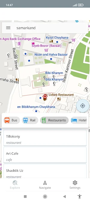 Uzbekistan Offline Map Screenshot 0