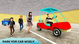 Virtual Mom Shopping Car Games Screenshot 0