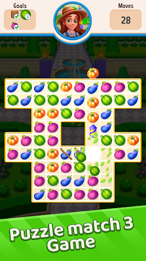 Farm Match Frenzy Funny puzzle Screenshot 1
