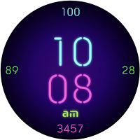 Neon Watch Face
