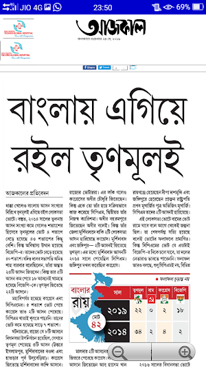Kolkata Bengali News paper Screenshot 2