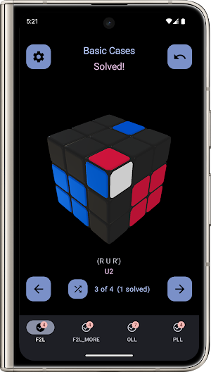 Rubik's Advanced Trainer Screenshot 0