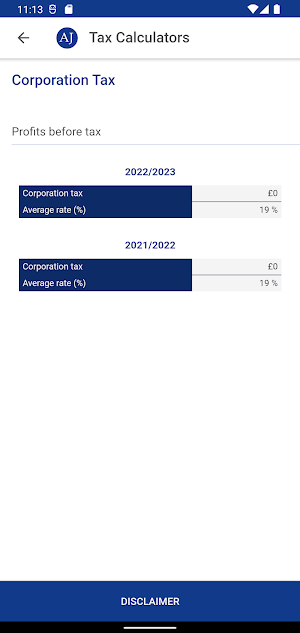 Ashley James Accountants Screenshot 3