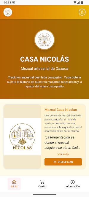 Mezcal Casa Nicolás Screenshot 0