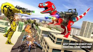 Dino Robot Car Game: Dinosaur Robot Transform hero Screenshot 1