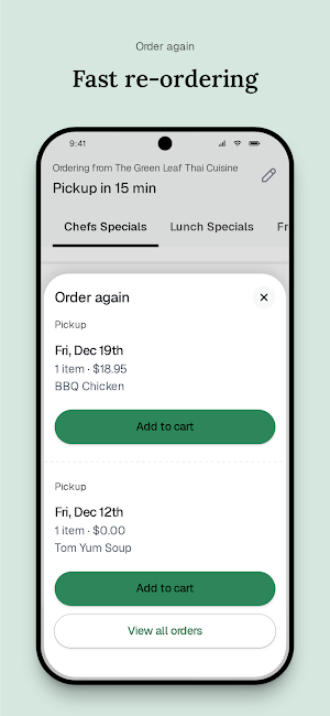 The Green Leaf Thai Cuisine Screenshot 3