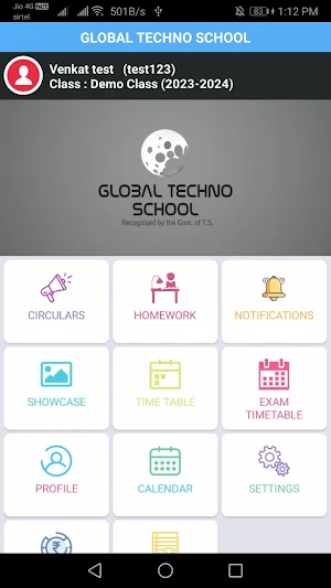 Global Techno School Screenshot 1