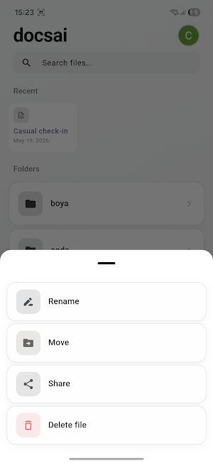 Docsai: Export Markdown app AI Screenshot 3
