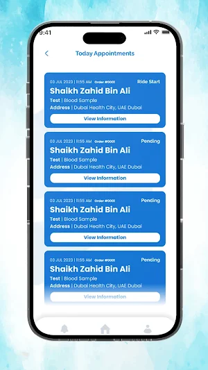 AIMS Rider App Screenshot 3