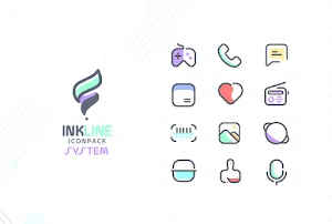 InkLine IconPack Screenshot 0