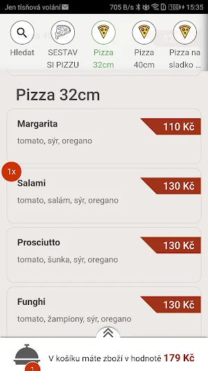 Pizzerie BELLA VITA Screenshot 2