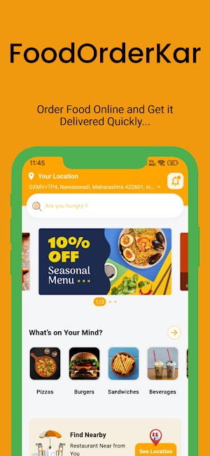 FoodOrderKar Screenshot 0