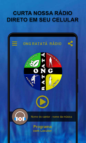 ONG RATATÁ  RÁDIO Screenshot 0