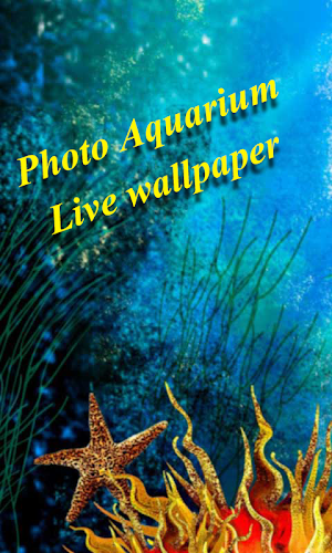 Photo Aquarium Live Wallpaper Screenshot 2